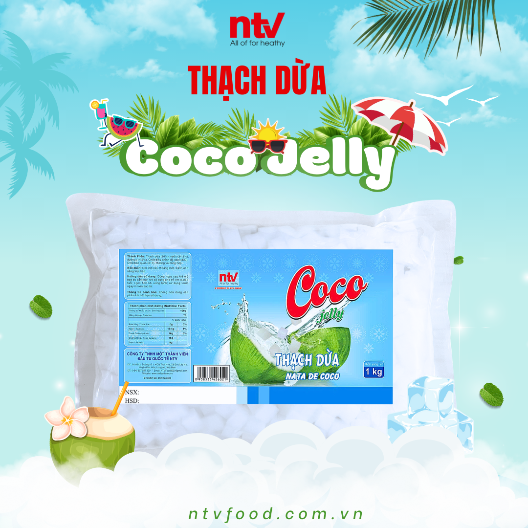 Thạch Dừa Coco Jelly