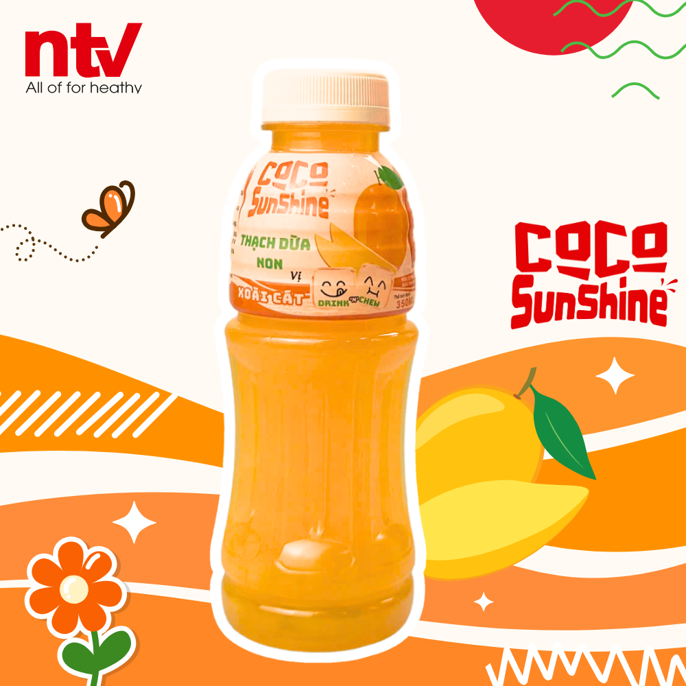 Thạch Dừa Non Coco SunShine vị Xoài Cát