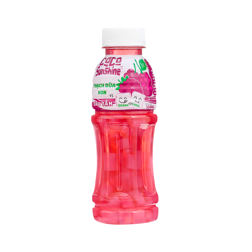 Thạch Dừa Non CocoSunshine Vị Dâu Tằm