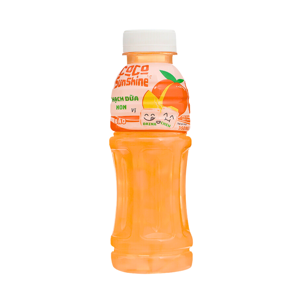 Thạch Dừa Non CocoSunshine Vị Đào