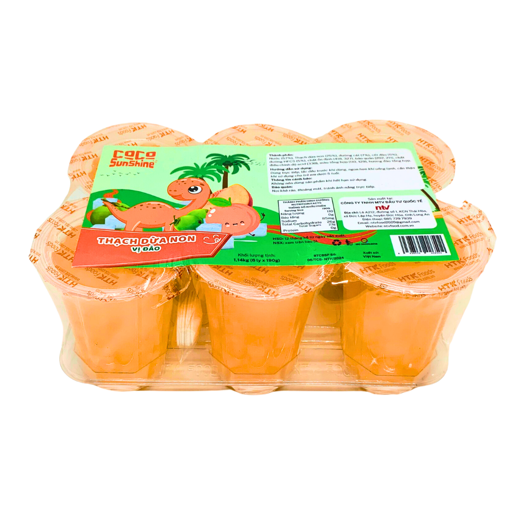 THẠCH DỪA NON VỊ ĐÀO